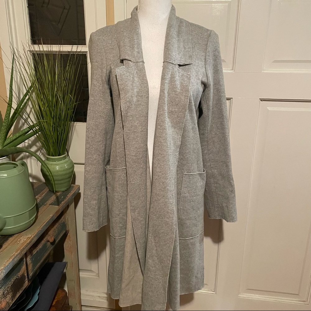 Moth Gray Coat/Cardigan
